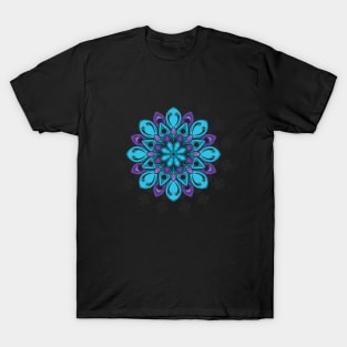 ornament style design purple T-Shirt